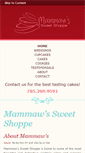 Mobile Screenshot of mammawssweetshoppe.com